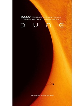 'Dune' de Denis Villeneuve. Trailer.