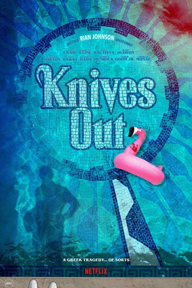 'Knives Out 2' póster de Snollygposter Productions.