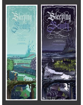 'La Bella Durmiente' carteles de Ben Harman.