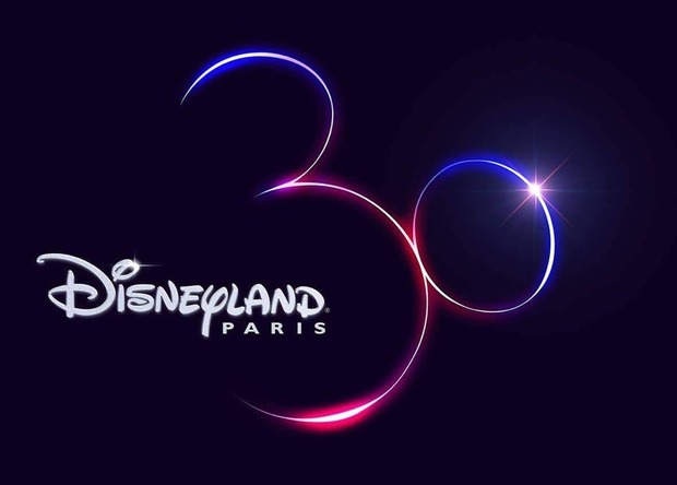 Este logo es una genialidad absoluta. (30 aniversario de Disneyland París)