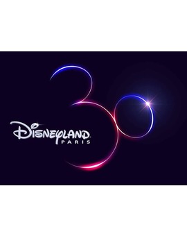 Este logo es una genialidad absoluta. (30 aniversario de Disneyland París)