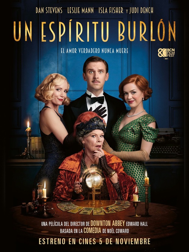 'Un espíritu burlón' de Edward Hall. Trailer.
