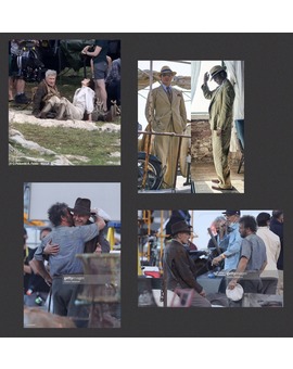 Fotos de, rodaje de 'Indiana Jones 5'.