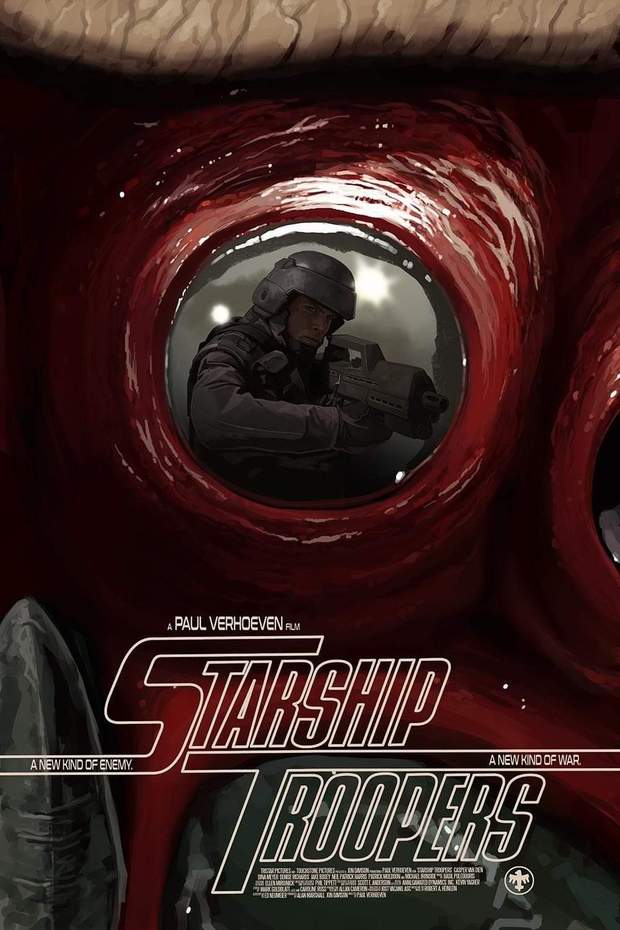 'Starship Troppers' cartel. (No sé quién es el autor)