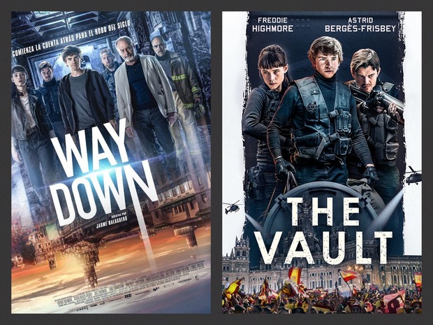 ¡Esto es la leche, el título internacional de 'Way Down' es ‘The Vault'!