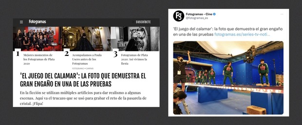 "El gran engaño". Ay, Fotogramas, ay.
