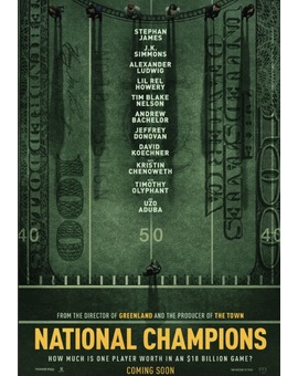 'National Champions' de Roman Waugh. Trailer.