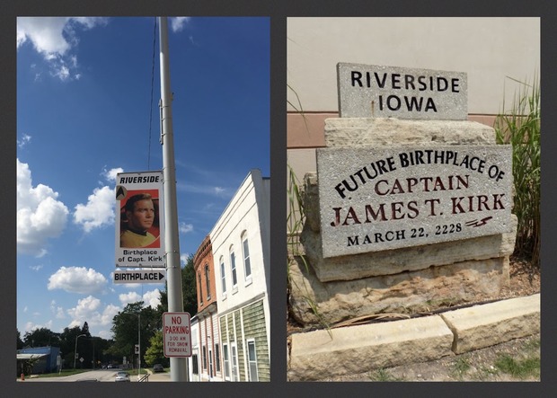 Riverside, Iowa.