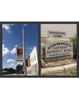 Riverside, Iowa.
