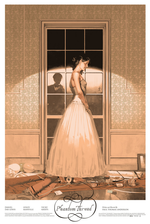 'Phantom Thread' cartel de Marc Aspinall.