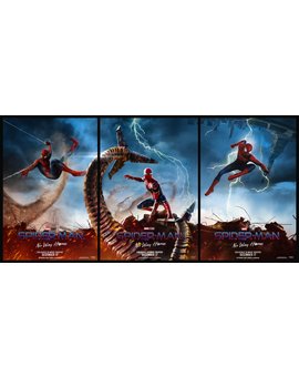 'Spider-Man. No Way Home' Carteles tríptico.