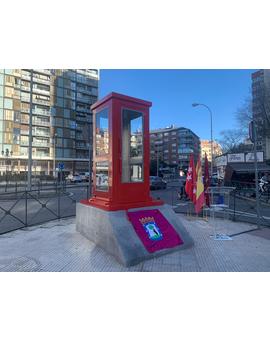 Inaugurado el monumento a Mercero en la Plaza del Conde del Valle de Súchil, Madrid.