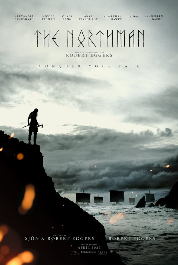 'The Northman' de Robert Eggers. Trailer.