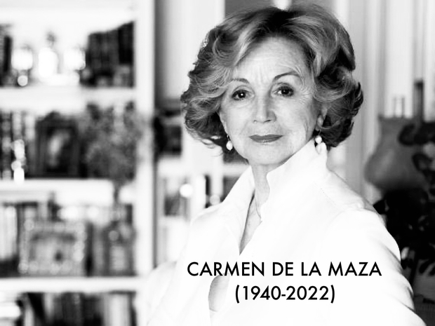 Carmen de la Maza ha fallecido. R.I.P.