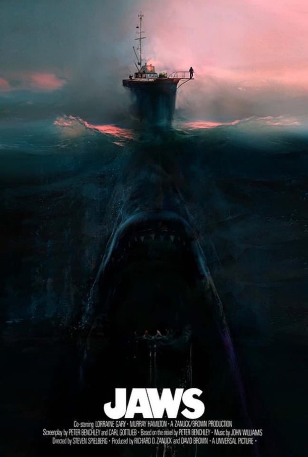 ‘Tiburón' cartel de Christopher Shy.
