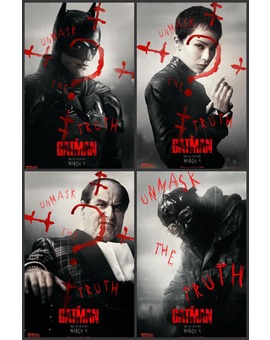 'The Batman' carteles individuales.