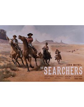 'The Searchers' (Centauros del Desierto) cartel de Theodora Capat.