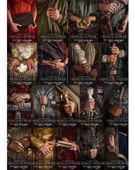 'The Rings of Power' carteles.