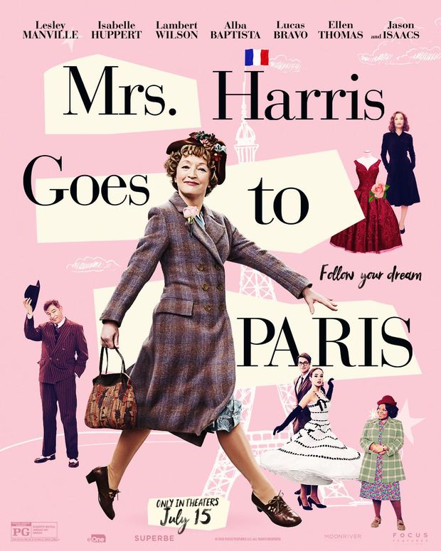 'Mrs. Harris goes to Paris' de Anthony Fabian. Trailer.