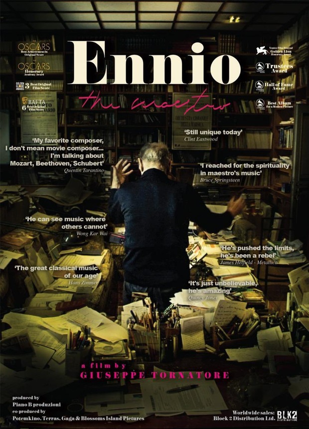 'Ennio' de Giuseppe Tornatore. Trailer.