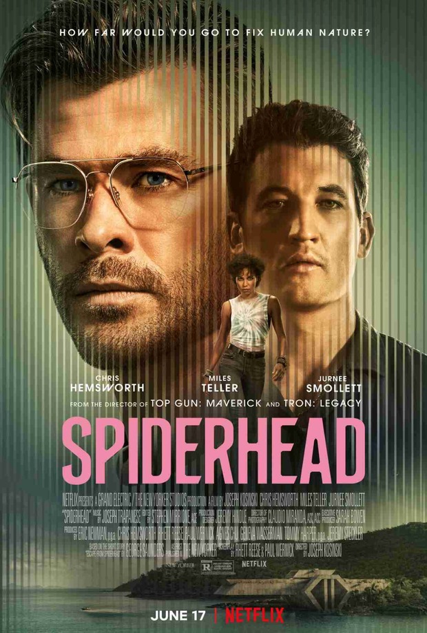 'Spiderhead' de Joseph Kosinski. Trailer.