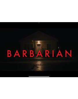 'Barbarian' de Zach Cregger. Trailer.