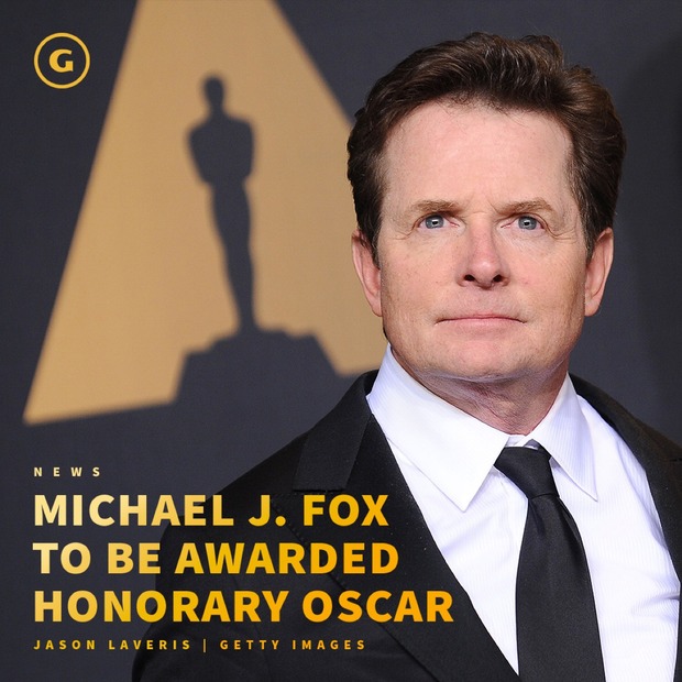 Oscar honorífico por su contribución al cine y su lucha contra el Parkinson.