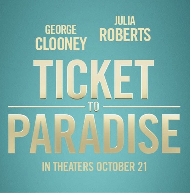 'Ticket to Paradise' de Ol Parker. Trailer.