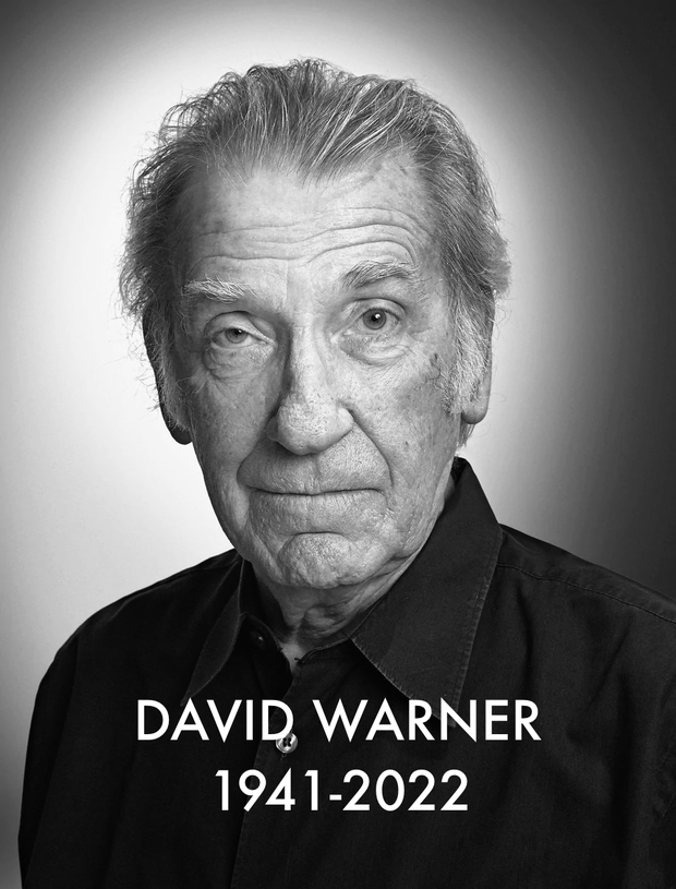 David Warner ha fallecido. R.I.P.