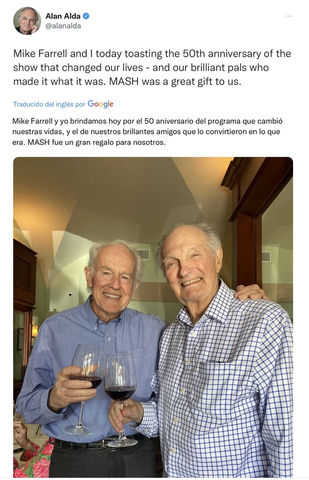 50 aniversario de 'MASH', la serie.
