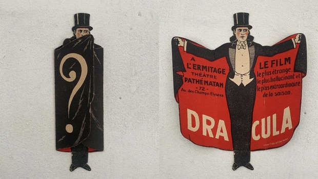 Afiche francés de ‘Drácula'.