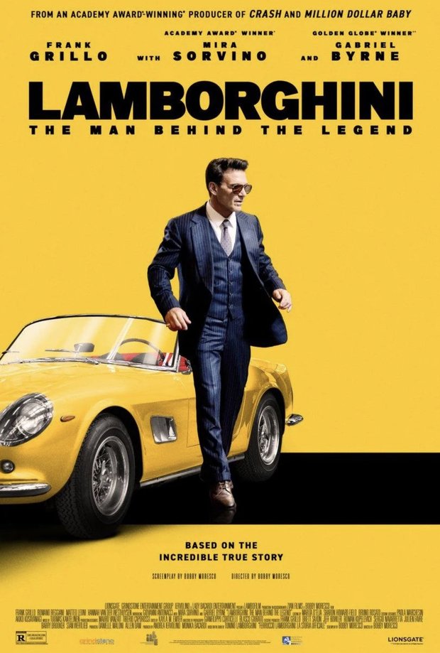 'Lamborghini: The Man Behind the Legend' de Robert Moresco. Trailer.