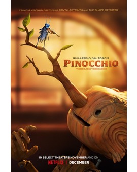 ‘Guillermo del Toro's Pinocchio' de Guillermo del Toro y Mark Gustafson. Trailer.