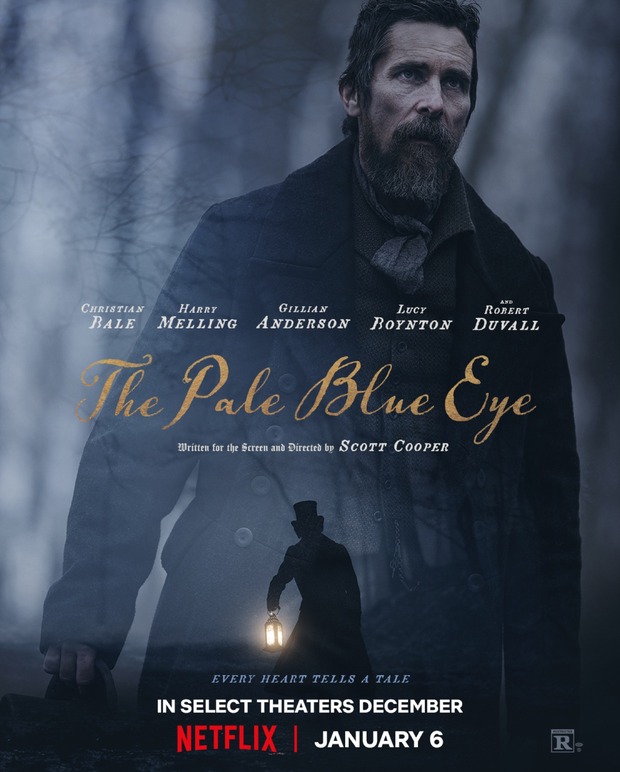'The Pale Blue Eye' de Scott Cooper. Trailer.