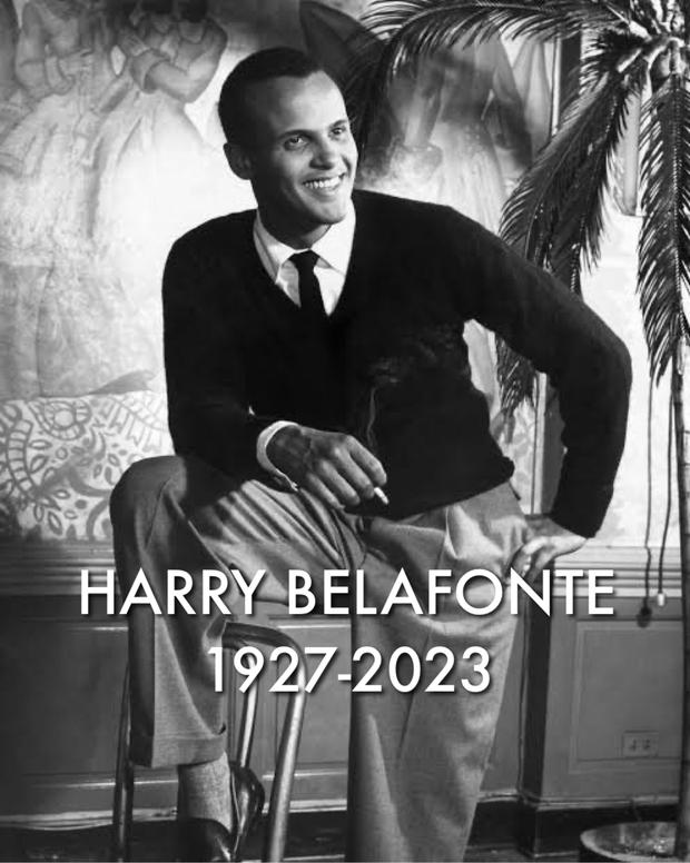 Harry Belafonte ha fallecido. R.I.P.