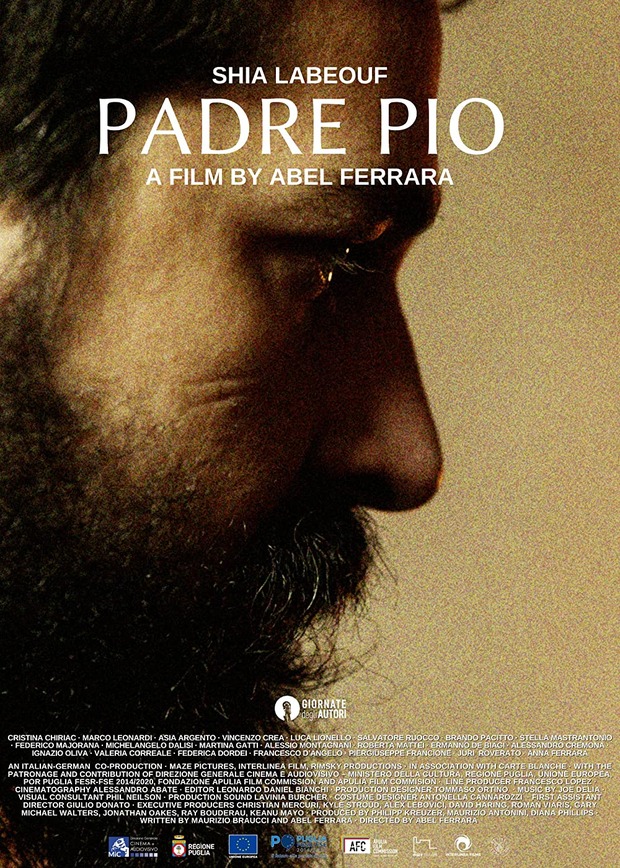 'Padre Pío' de Abel Ferrara. Trailer.