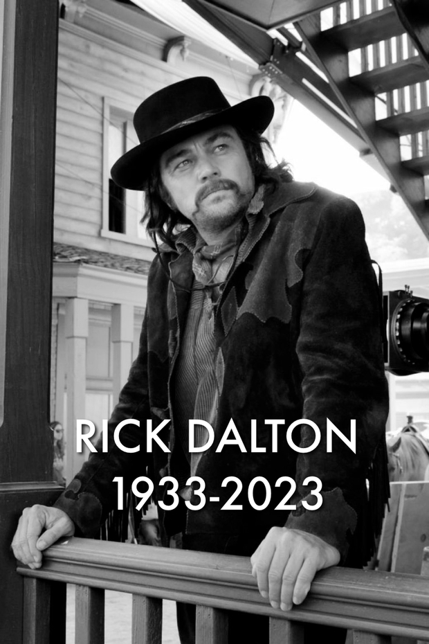 Quentin Tarantino ha comunicado que Rick Dalton ha fallecido. R.I.P.
