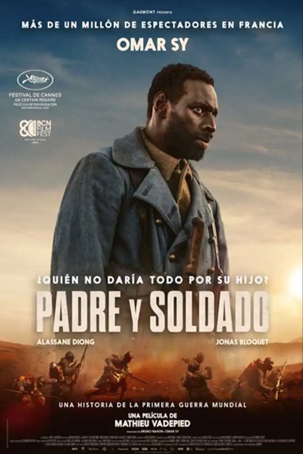 'Padre y Soldado' de Mathieu Vadepied. Trailer.