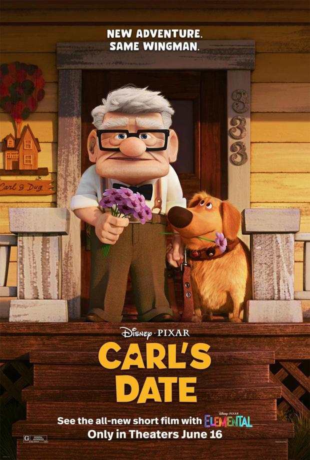 El corto que acompaña a 'Elemental'. El regreso de Carl.