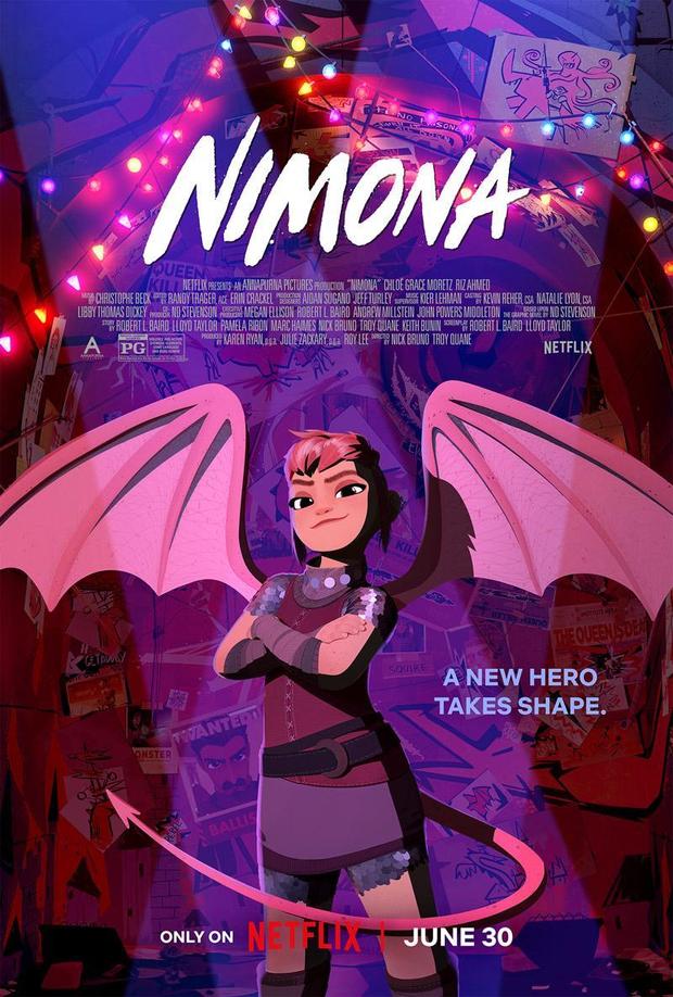 'Nimona' de Nick Bruno y Troy Quane. Trailer.