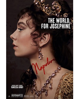 ‘Napoleón', cartel de Vanessa Kirby (Josefina).