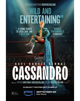'Cassandro' de Roger Ross Williams. Trailer.
