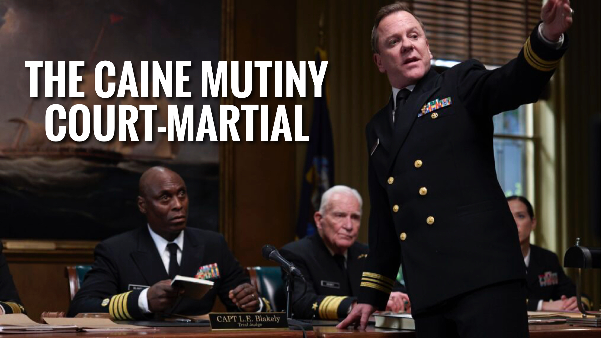 'The Caine Mutiny CourtMartial' de William Friedkin. Trailer.