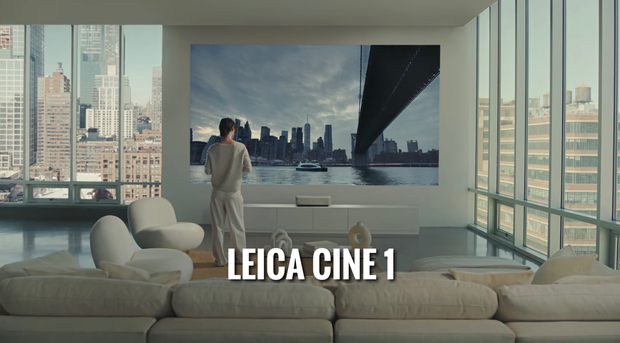 Leica Cine 1. Televisión láser de hasta 120”. ¿Tenéis un pastón a mano?