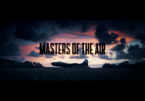 'Masters of the Air'. Opening title sequence.