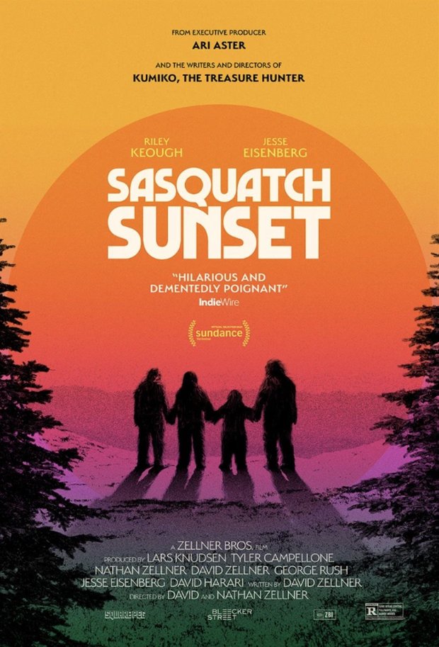 'Sasquatch Sunset' de David y Nathan Zellner. Tráiler.