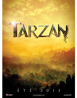 Tarzán. Teaser póster para Francia.