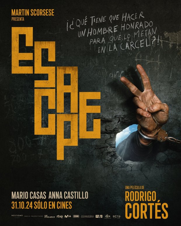 'Escape' de Rodrigo Cortés. Primer cartel.