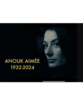 Anouk Aimée ha fallecido. R.I.P.