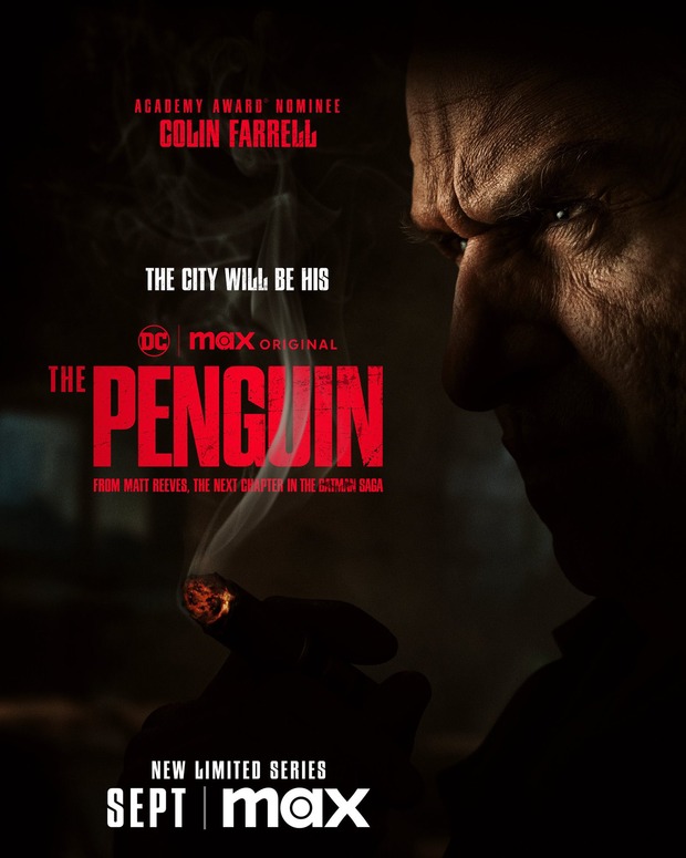 'The Penguin'. Cartel. Serie. Septiembre.